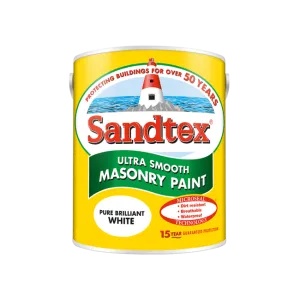 Sandtex Microseal Smooth Masonry Brilliant White 5L