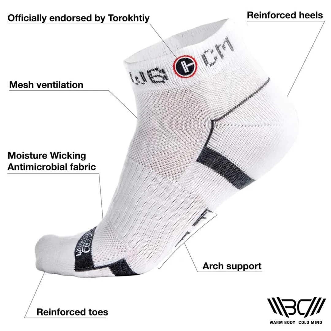 Short Training Socks Set Navy (3 Pack)