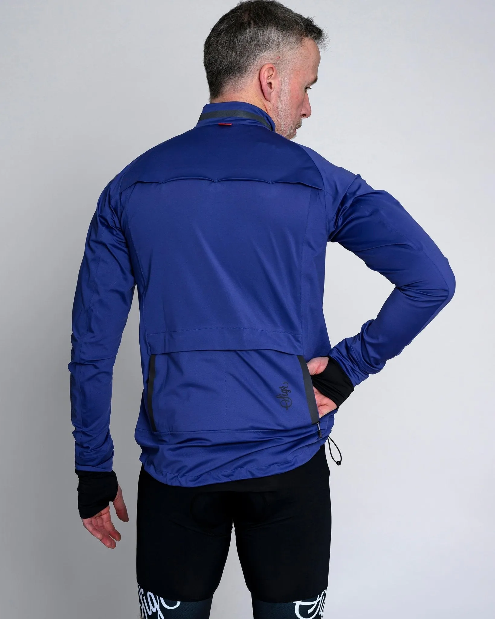 Skld Men's Blue Shell Cycling Jacket