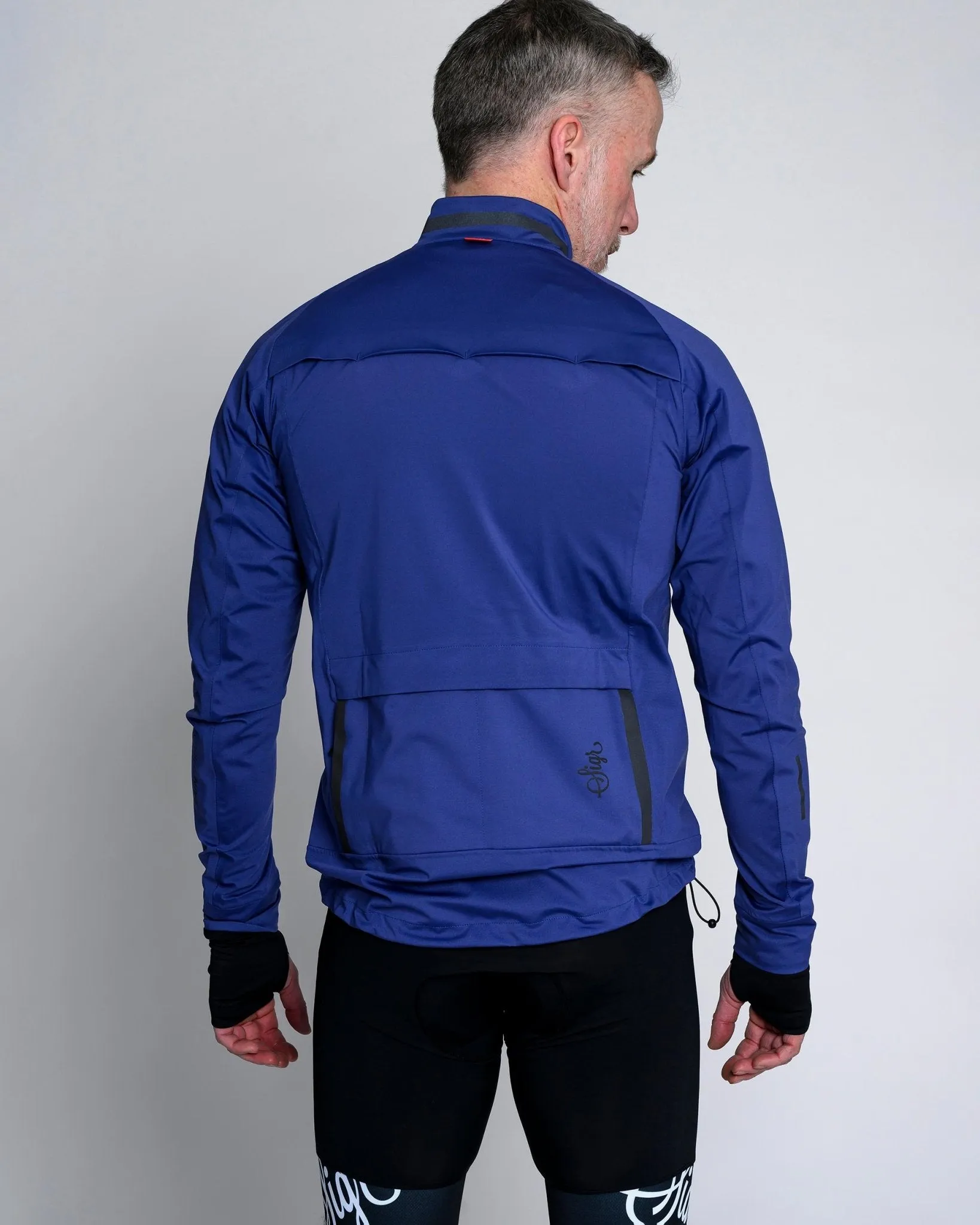 Skld Men's Blue Shell Cycling Jacket