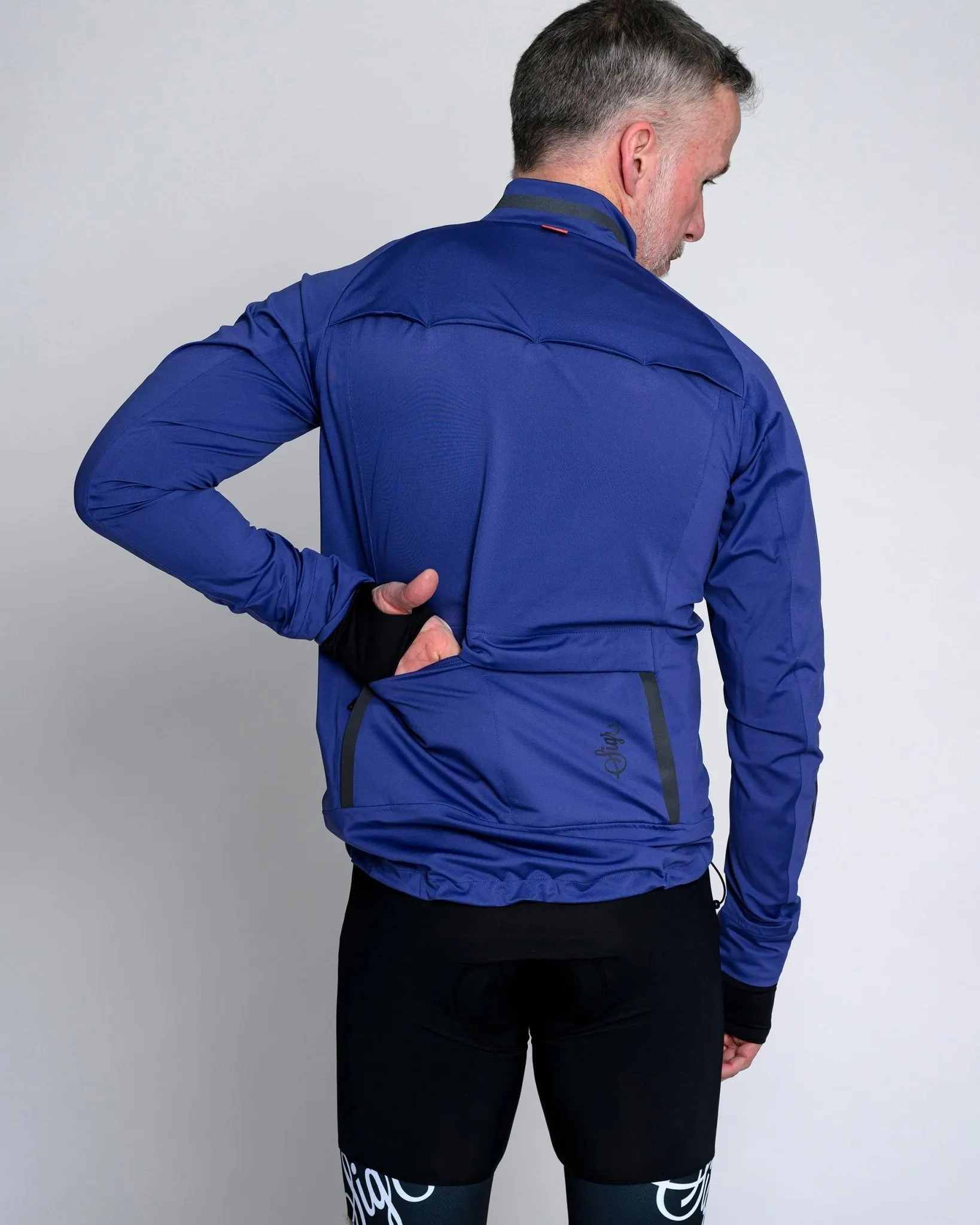 Skld Men's Blue Shell Cycling Jacket