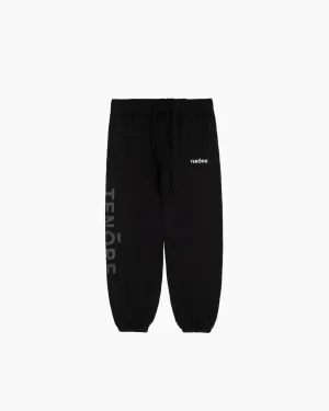 Tenore Logo Fleece Sweatpant - BLACK