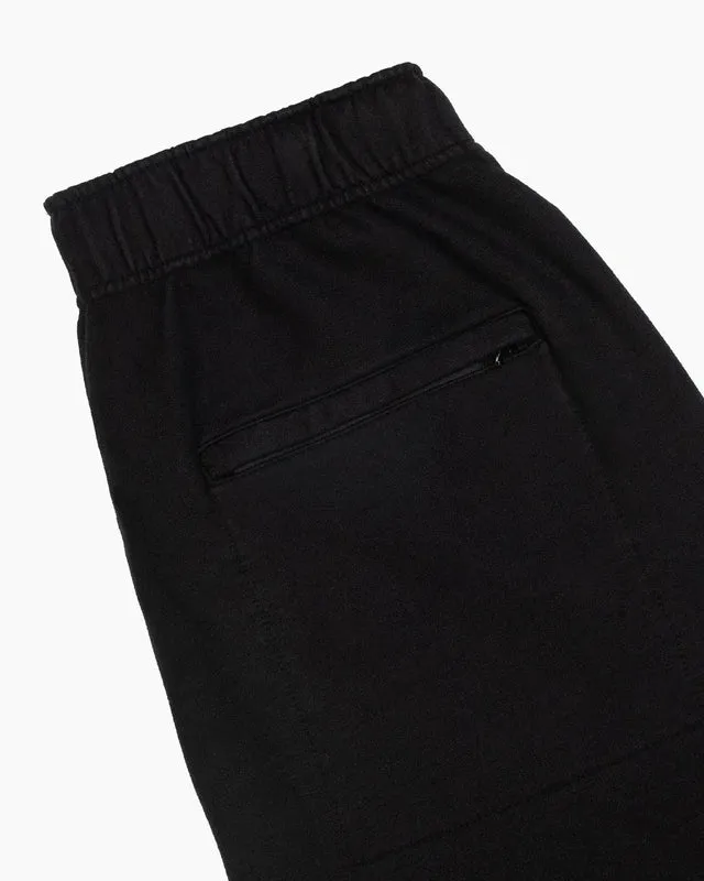 Tenore Logo Fleece Sweatpant - BLACK