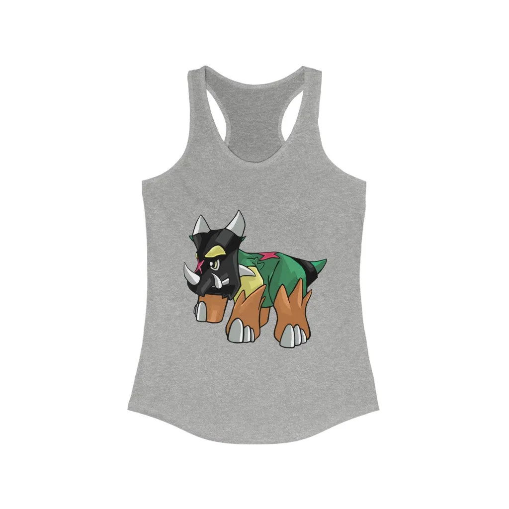 Turroxosaurus Women's Ideal Racerback Tank