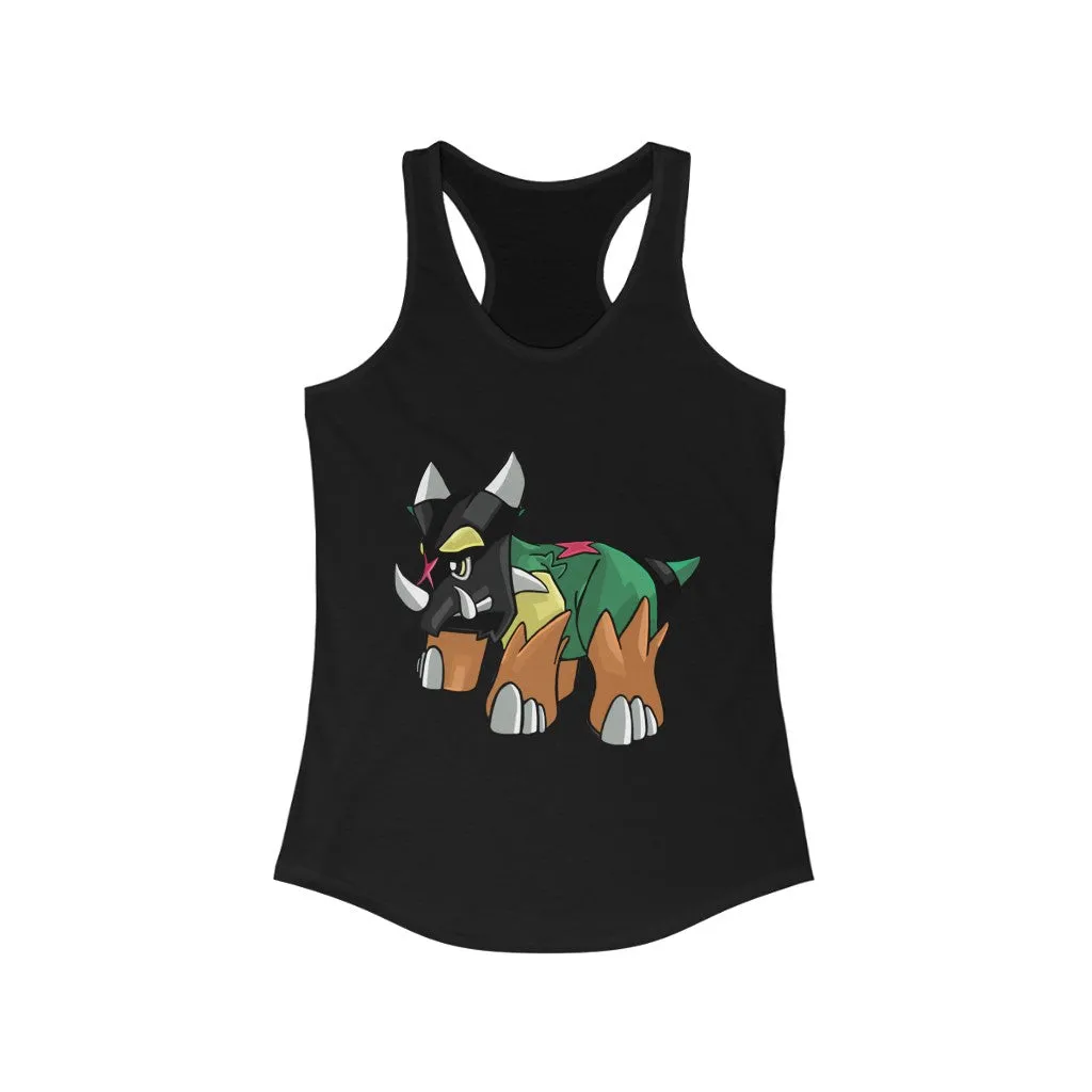Turroxosaurus Women's Ideal Racerback Tank