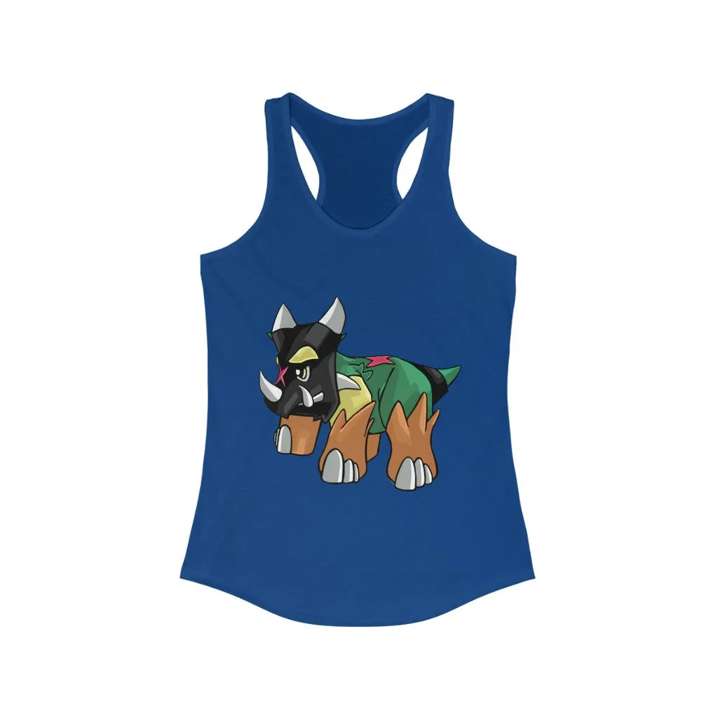 Turroxosaurus Women's Ideal Racerback Tank