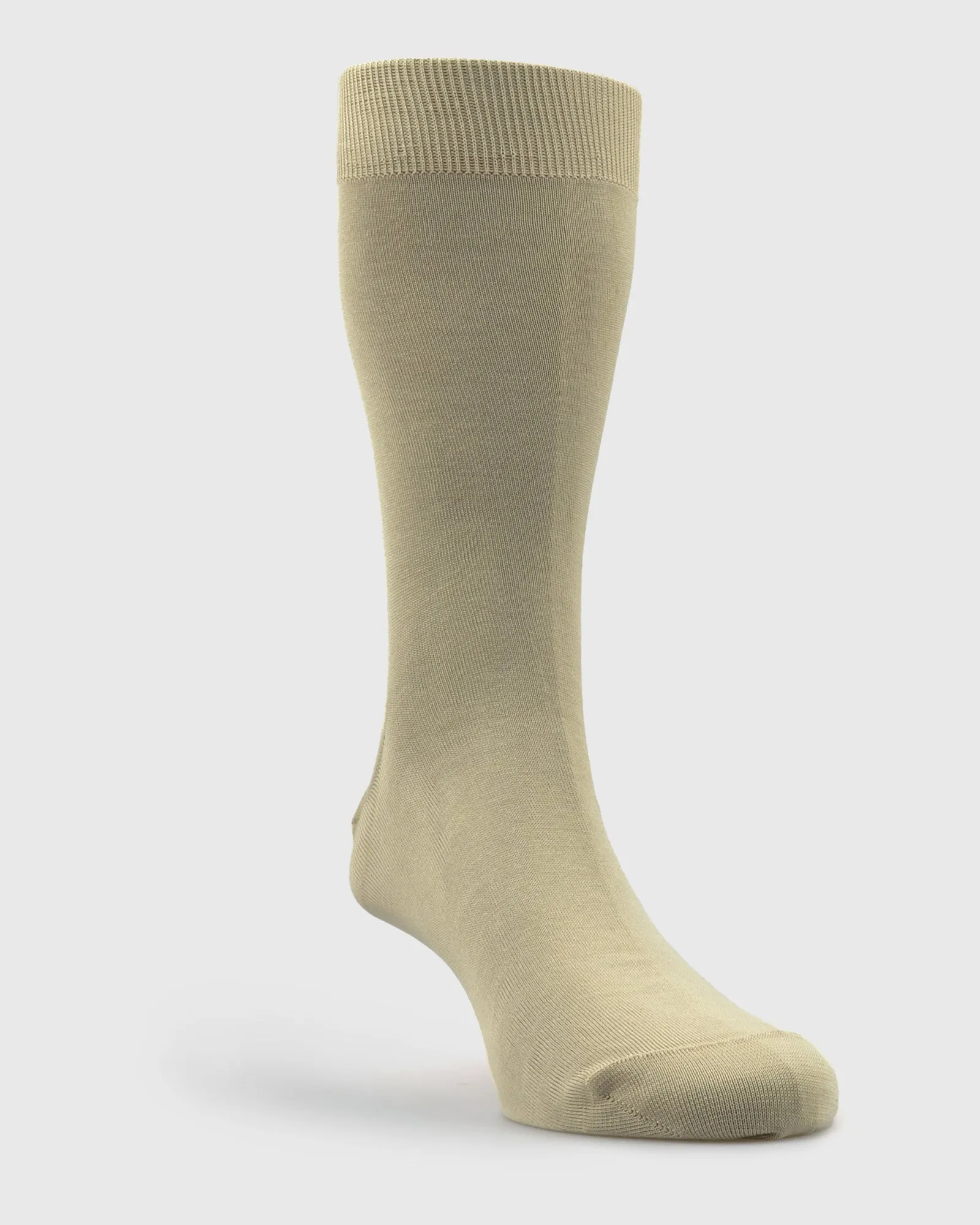 VISCONTI A590V PLAIN CAMEL SOCKS