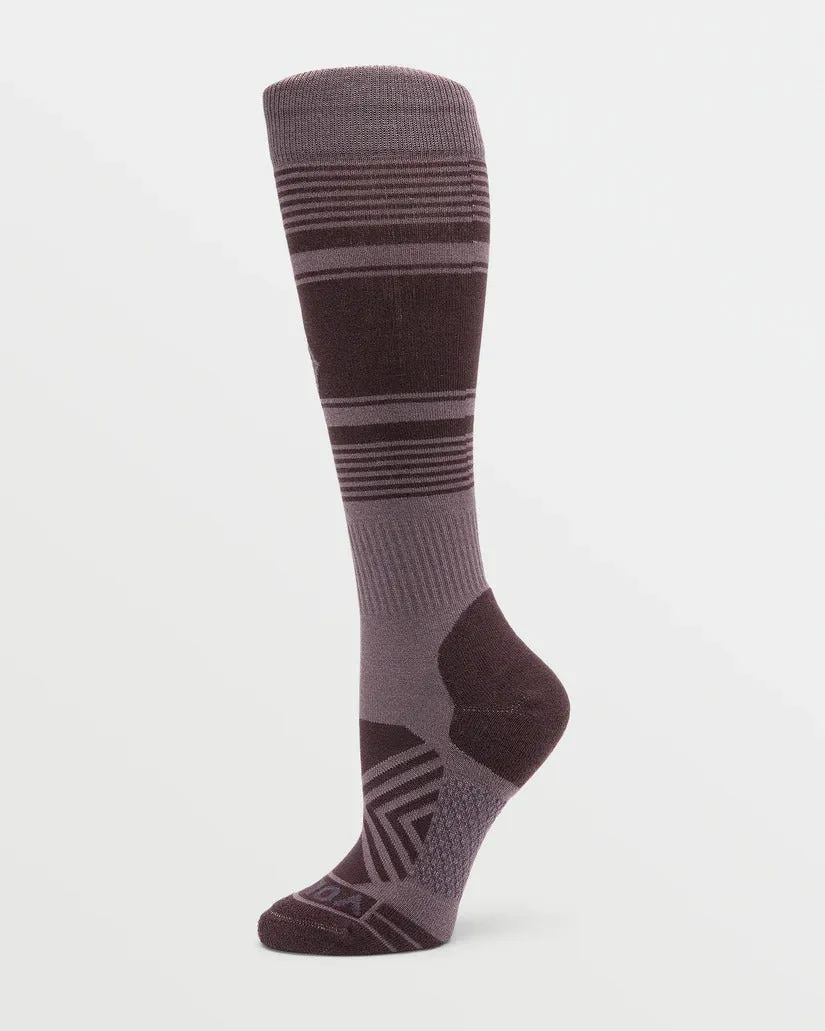 Volcom Womens Stone Lines OTC Sock