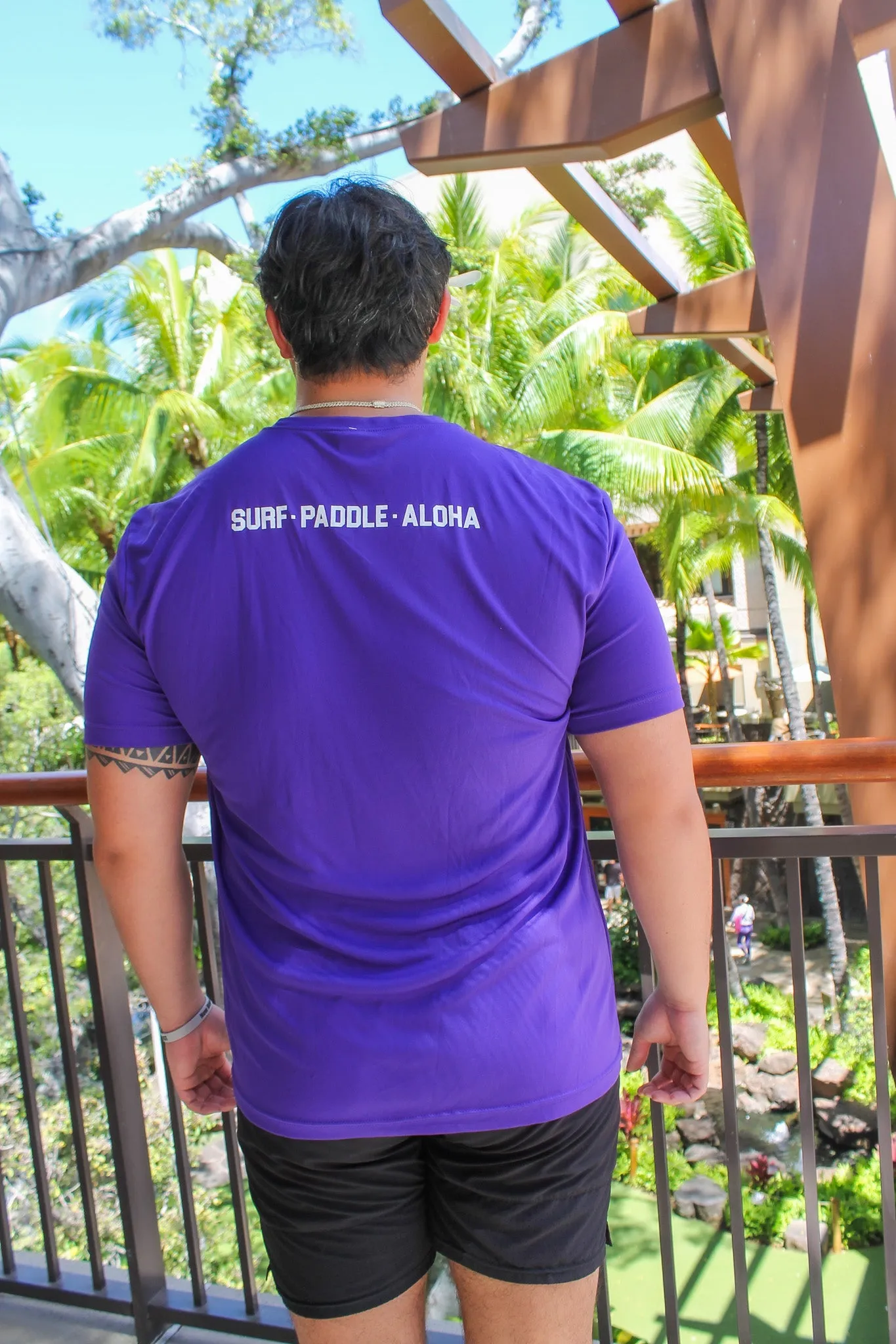 WBS Logo Dukie Rash Guard Short Sleeve - Menʻs/Unisex