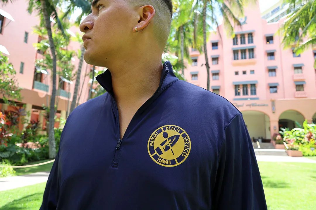 WBS Vintage Logo Woody Rash Guard Long Sleeve - Menʻs/Unisex
