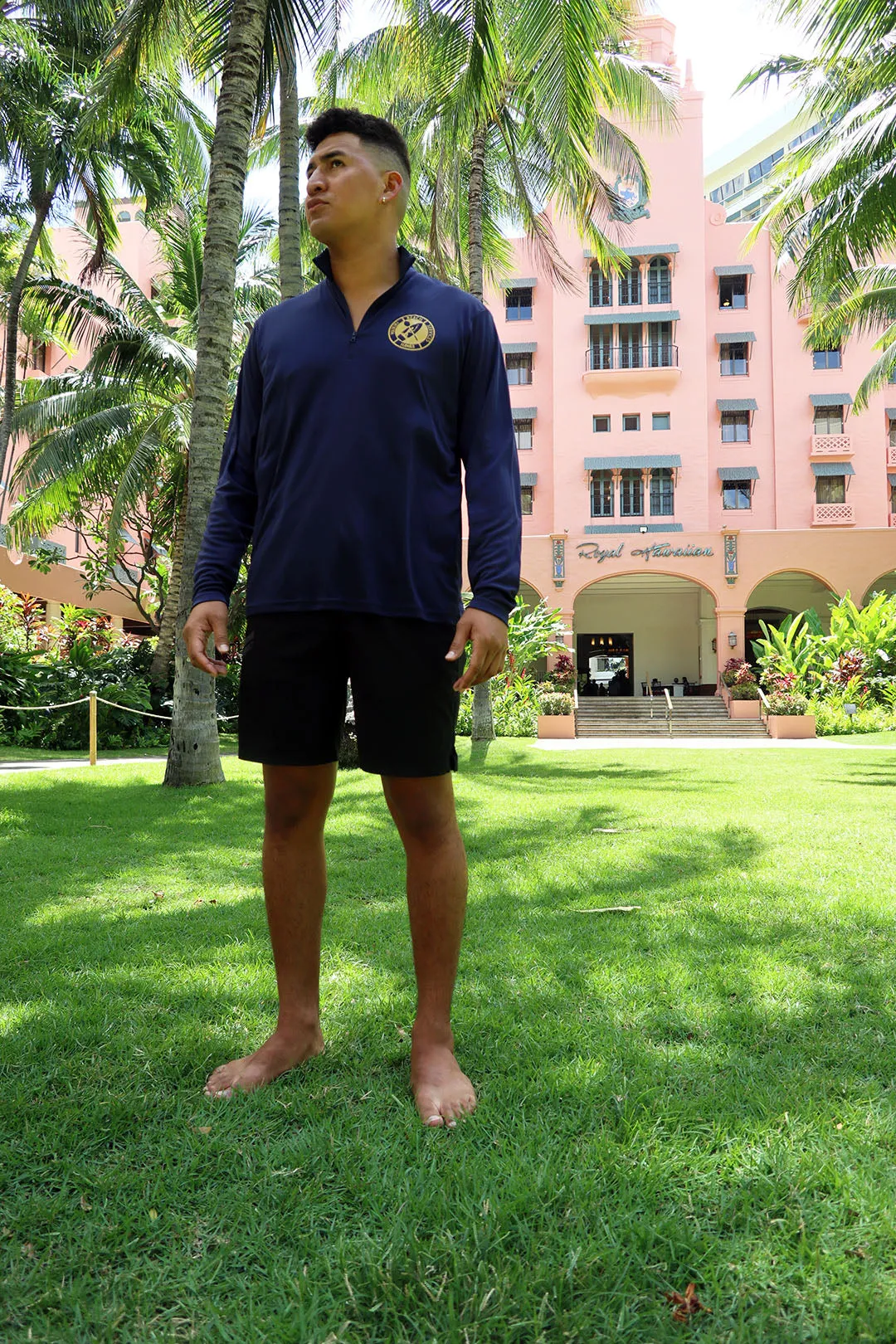 WBS Vintage Logo Woody Rash Guard Long Sleeve - Menʻs/Unisex