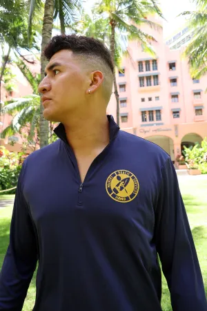 WBS Vintage Logo Woody Rash Guard Long Sleeve - Menʻs/Unisex