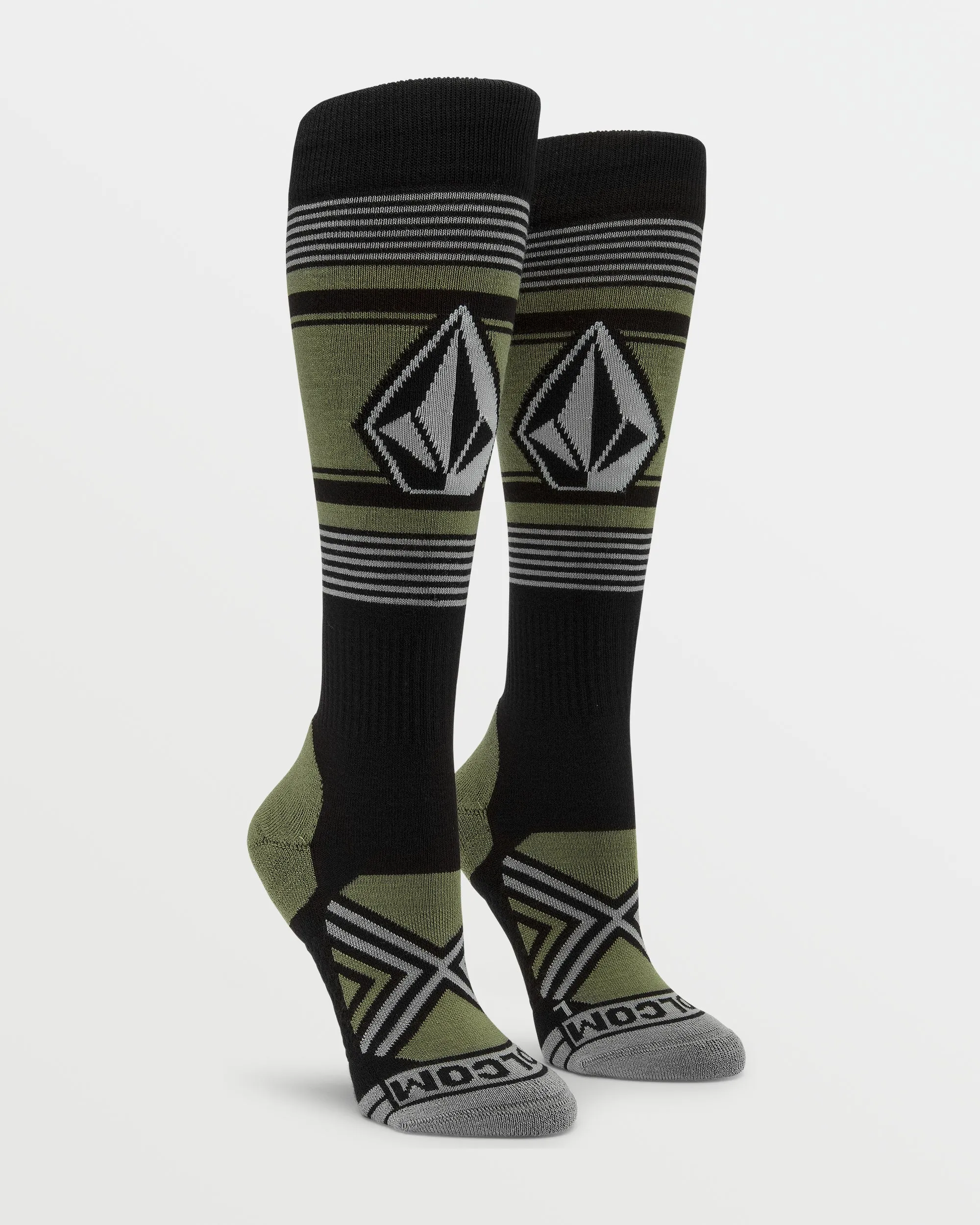 Womens Stone Lines Otc Sock - Lichen Green