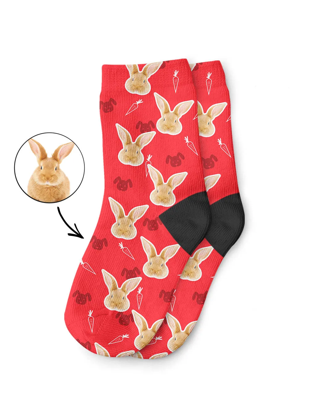 Your Rabbit on Kids Socks