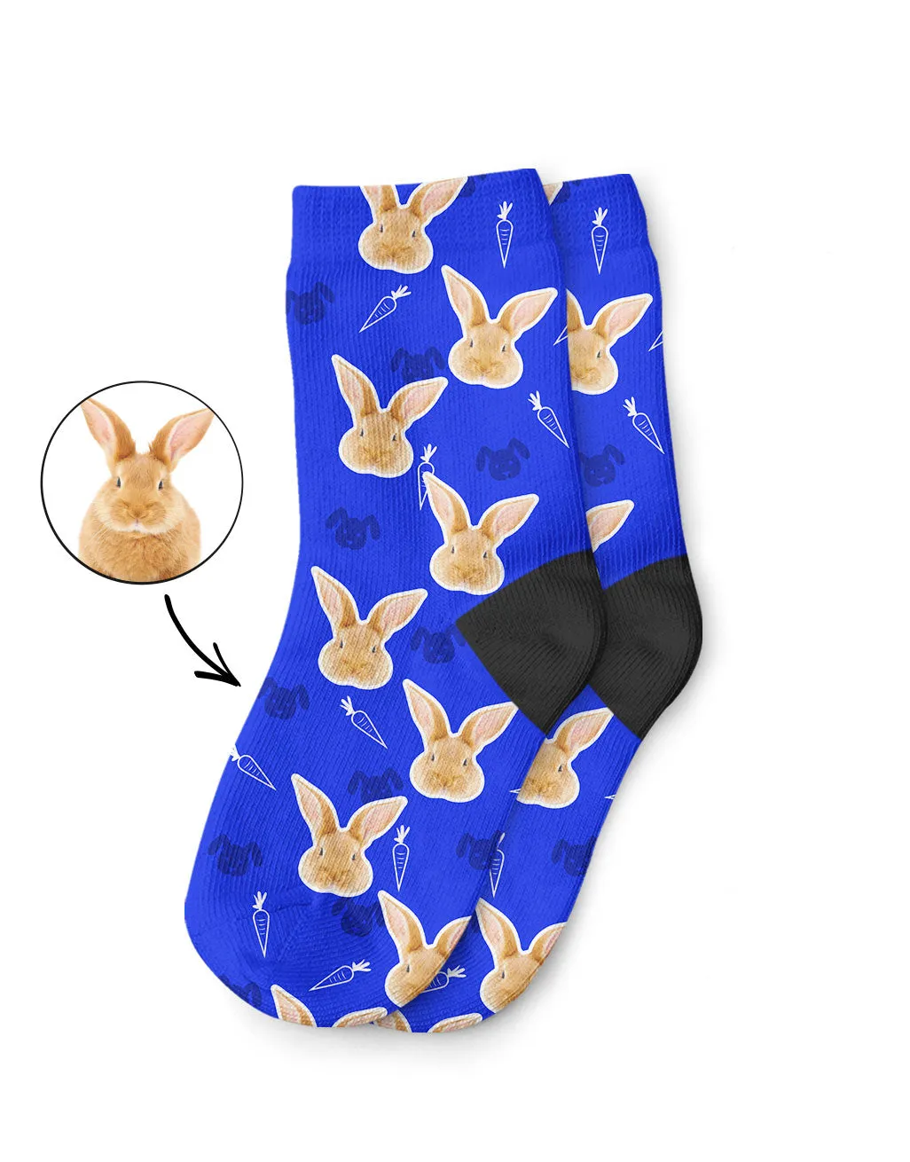 Your Rabbit on Kids Socks