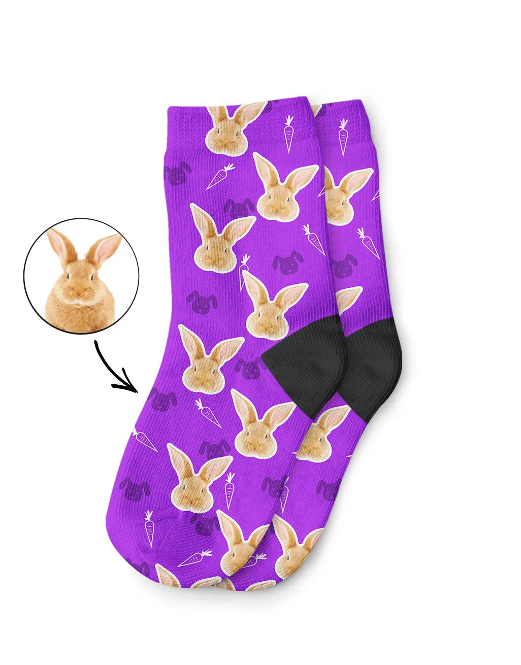 Your Rabbit on Kids Socks