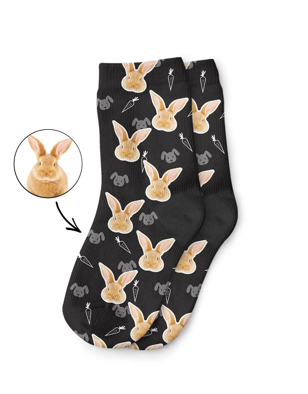 Your Rabbit on Kids Socks