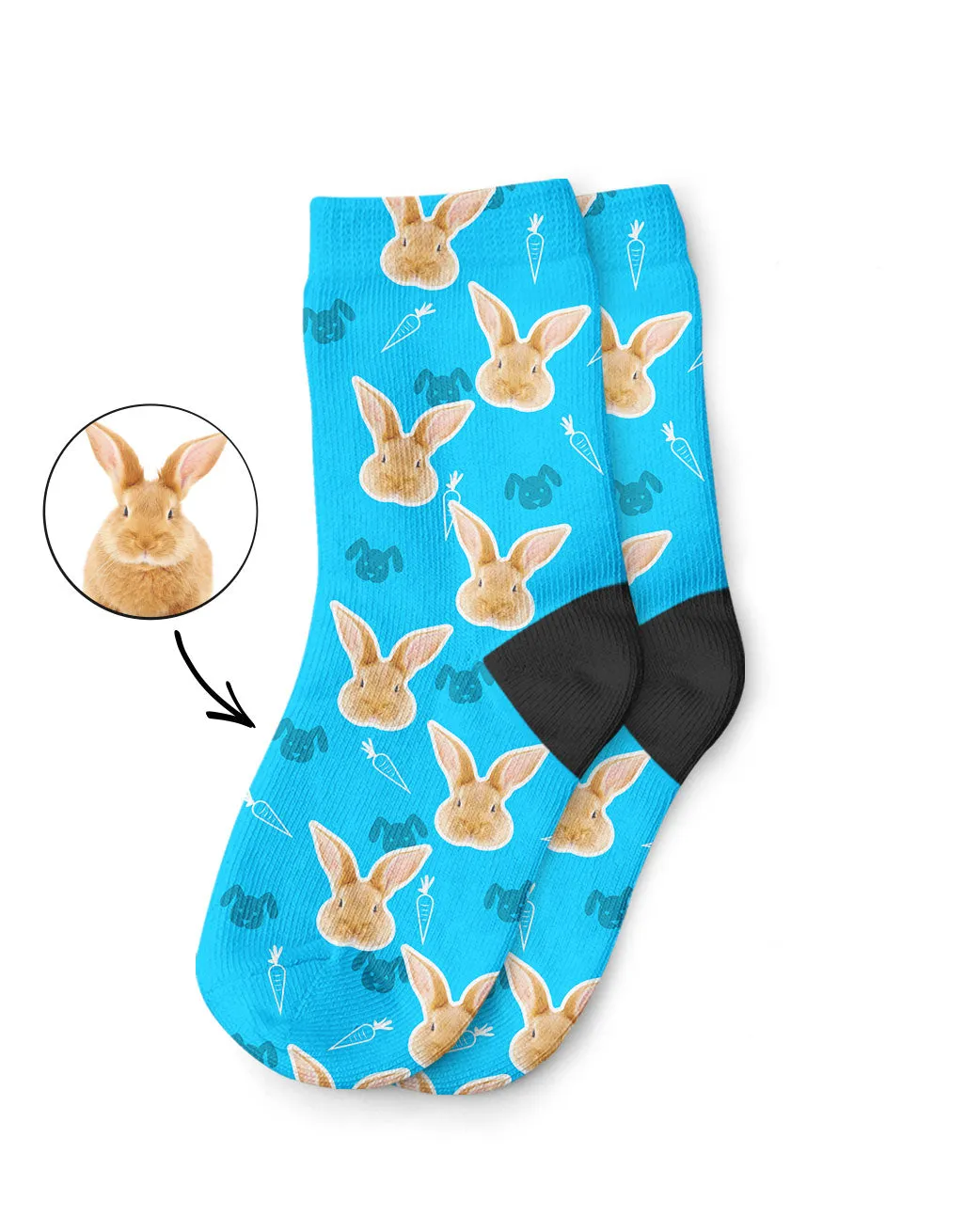 Your Rabbit on Kids Socks