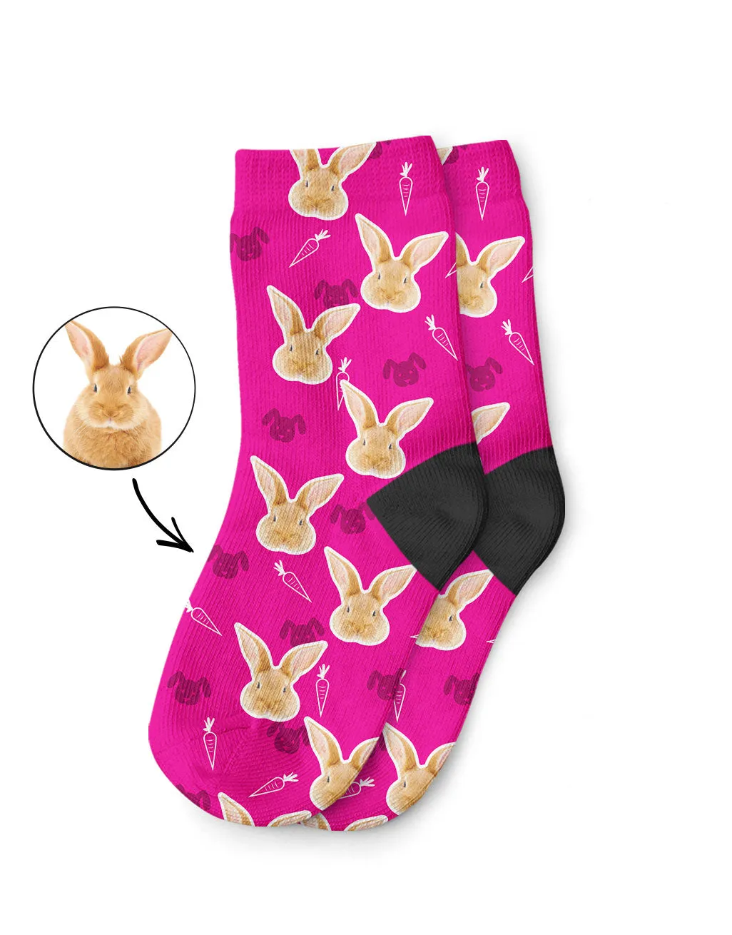 Your Rabbit on Kids Socks