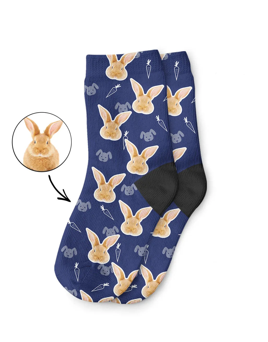 Your Rabbit on Kids Socks