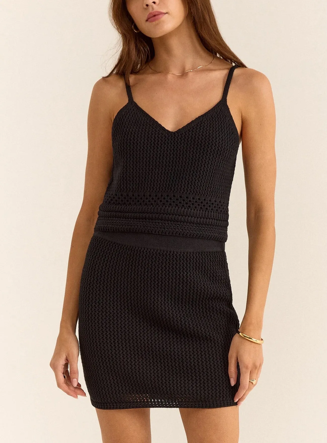Z Supply Embrie Crochet Tank